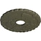 Ekena Millwork Kendall Train Station Medallion (Canopies up to 3 7/8"), 18 1/2"OD x 3 7/8"ID x 1"P, Witch Hazel CM18KDWHF - alternate 2